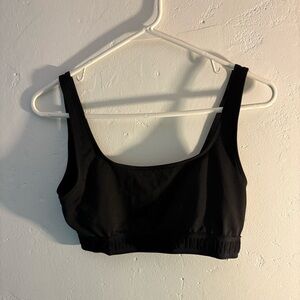 Victoria Secret Pink Ultimate Black Sports Bra size medium